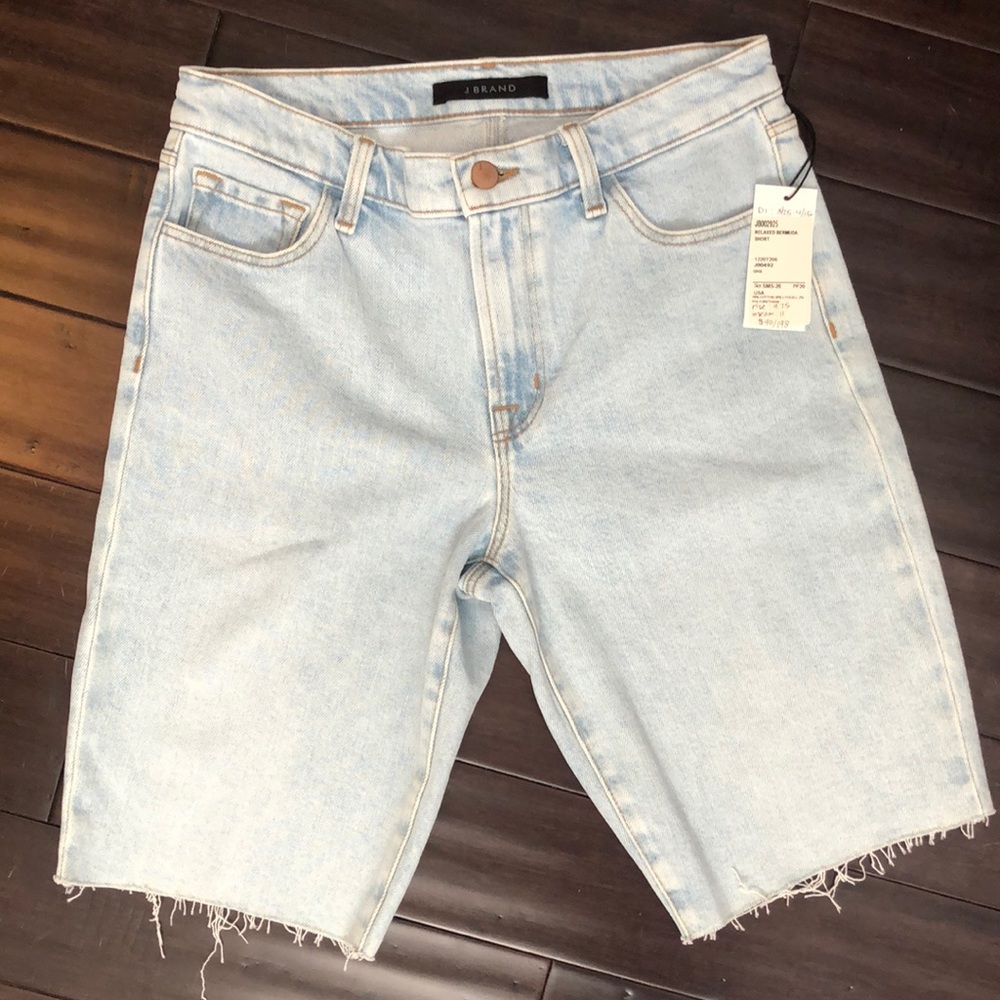 NWT JBrand Relaxed Bermuda Shorts - Picture 5 of 10